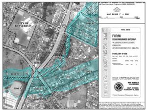 FEMA flood maps show danger areas