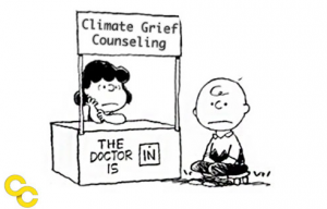 Dealing with psychological problems from climate change.
