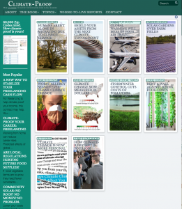New design of Climate-Proof blog